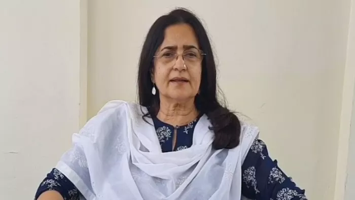 राज्यसभा सांसद किरण चौधरी ने हुड्डा पर साधा निशाना। जागरण फोटो