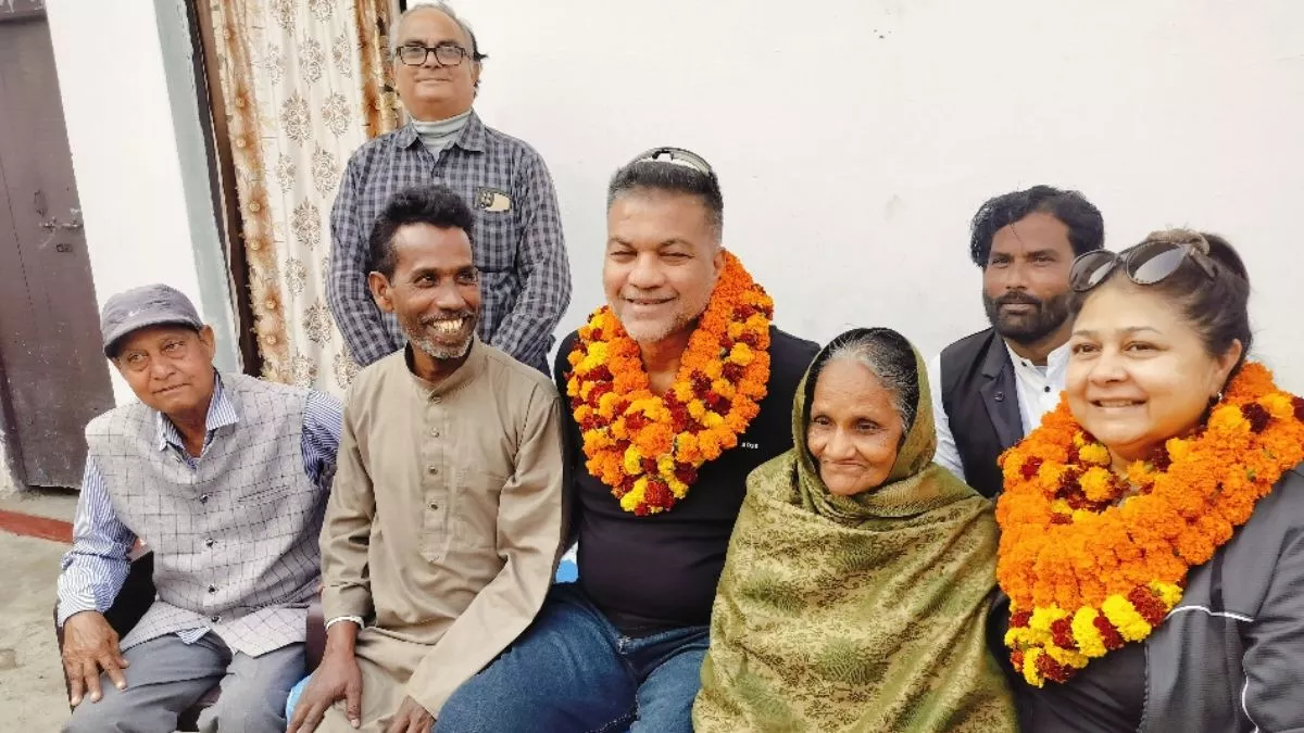 Bihar News: 150 साल बाद आई पूर्वजों की याद, सात समंदर पार बिहार पहुंचा परिवार; खूब बजे ढोल-नगाड़े