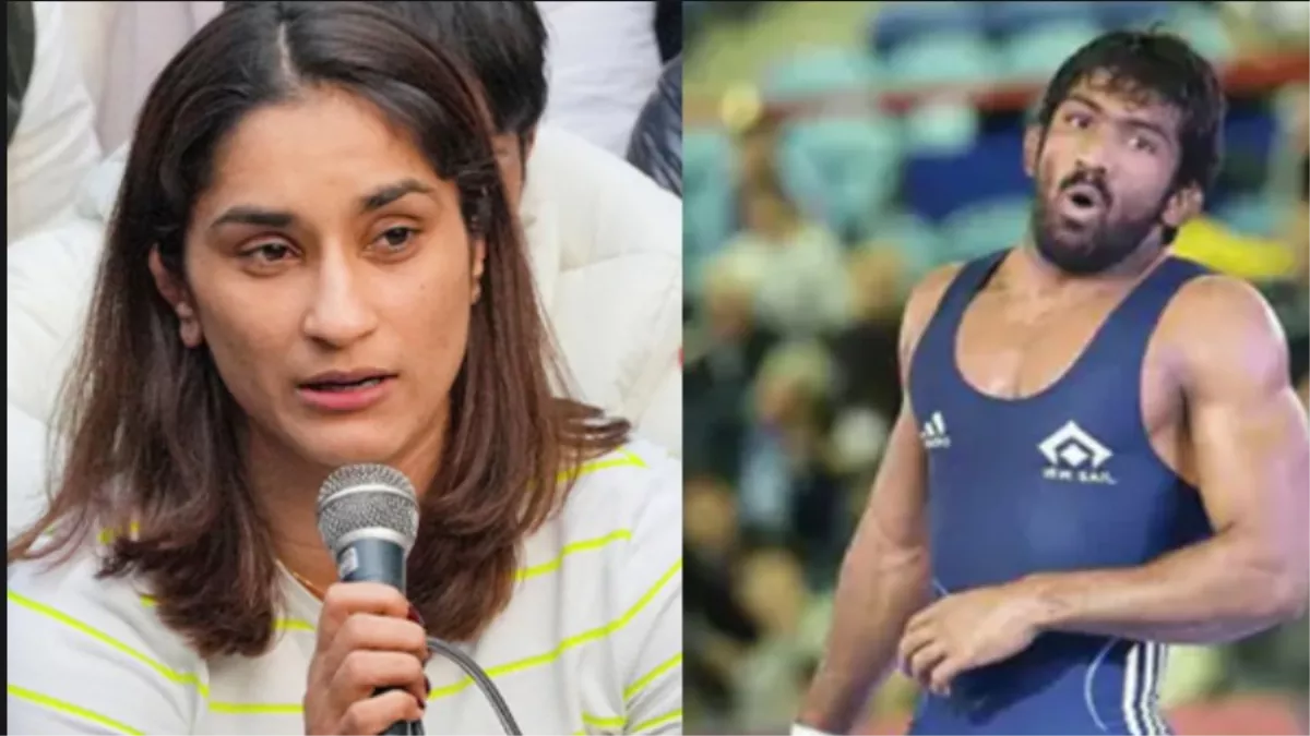 Vinesh Phogat ने खेल मंत्री से की समिति के एक सदस्य को हटाने की अपील