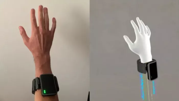 Meta का Neural Wristband सिर्फ सोचकर ही टाइप करने की परमिशन देगा। (फोटो- मेटा)