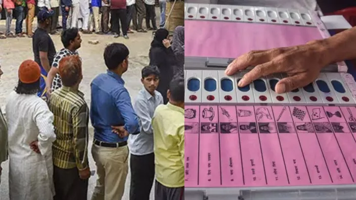 हरियाणा में मतदाता शहरी निकाय चुनाव में नहीं देख सकेंगे कि किसे वोट दिया है। प्रतीकात्मक तस्वीर