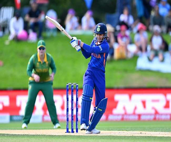 icc women world cup 2022 india set a target of 275 run in front of south africa at world cup match christchurch