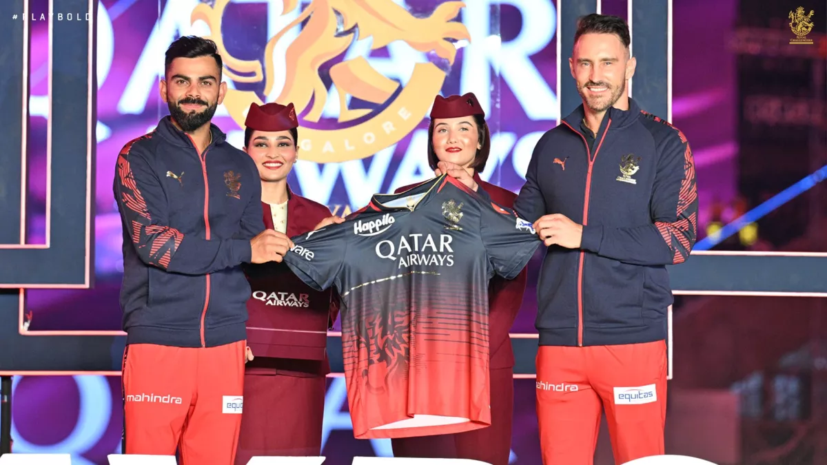 RCB New Jersey for IPL 2023 - Photo Credit - Twitter