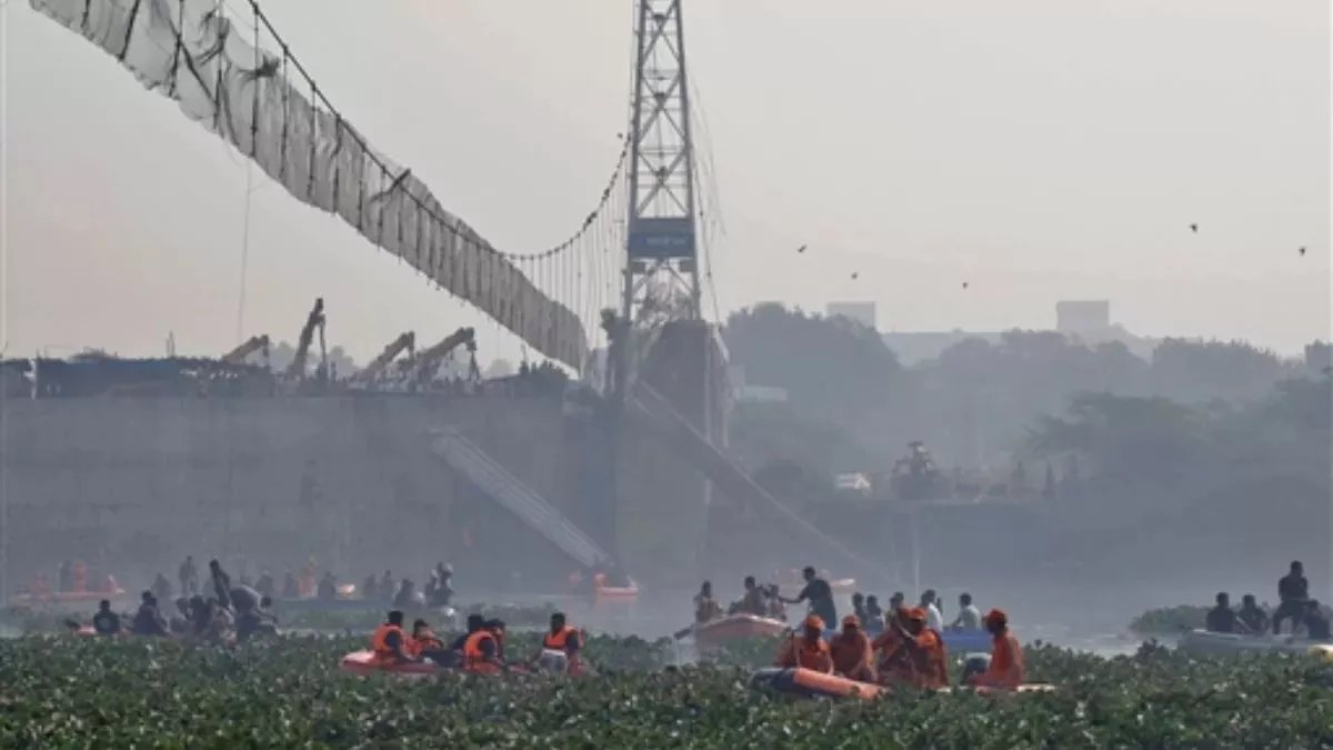 मोरबी पुल हादसे में पीड़ितों को मिलेगी राहत, ओरेवा समूह ने अंतरिम मुआवजे की 50 फीसदी राशि की जमा