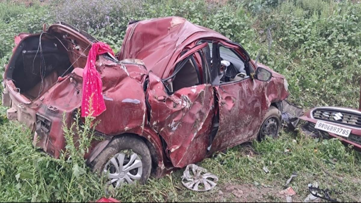 begusarai news death of three including mother and daughter in road accident destroyed family