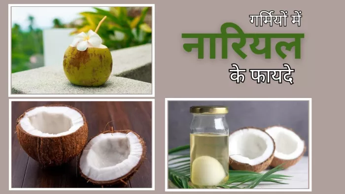 गर्मियों में खाएंगे नारियल तो मिलेंगे ढेरों फायदे