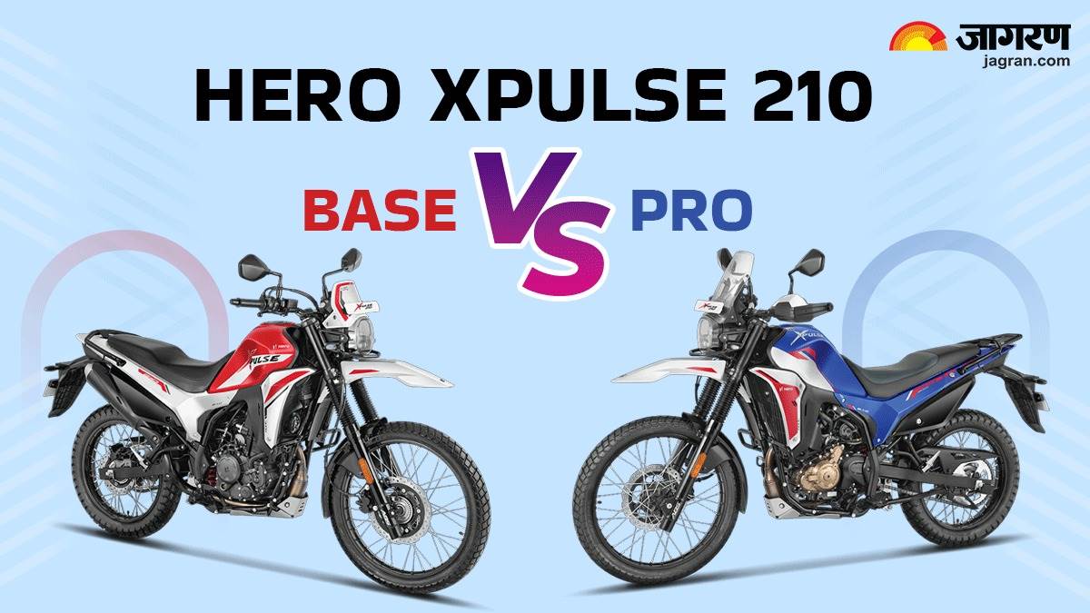 hero xpulse 210 base vs pro variant key differences and which one is more cost effective