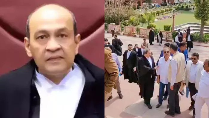 बार एसोसिएशनों का जस्टिस वर्मा के ट्रांसफर पर विरोध, न्यायिक जवाबदेही की मांग। (फोटो सोर्स- पीटीआई)