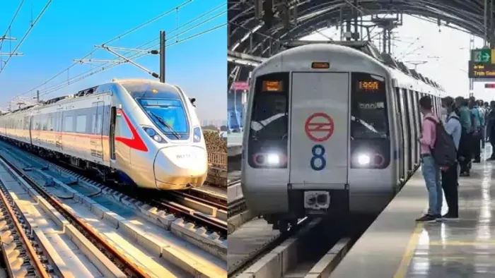 नमो भारत से उतरे यात्री को मेट्रो स्टेशन जाने पर दोबारा चेकिंग न करानी पड़े, इस पर हो रही मंथन।