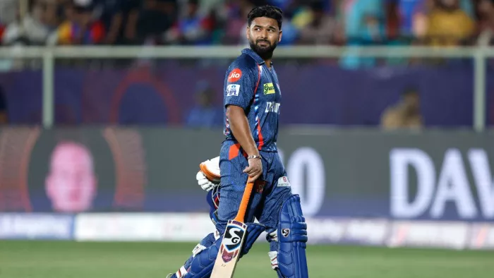 आईपीएल 2025 के दौरान एलएसजी के कप्तान ऋषभ पंत। फोटो- BCCI
