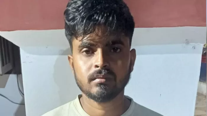 पेपर लीक मामले में गिरफ्तार जय सिंह।- सोर्स- एसटीएफ