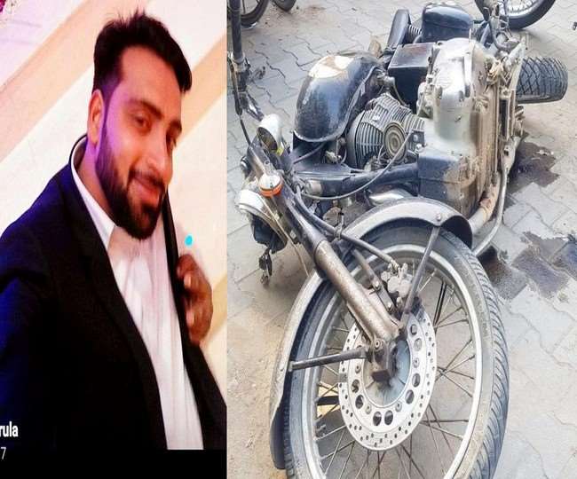 ludhiana youth dies after overspeeding car hits his bike