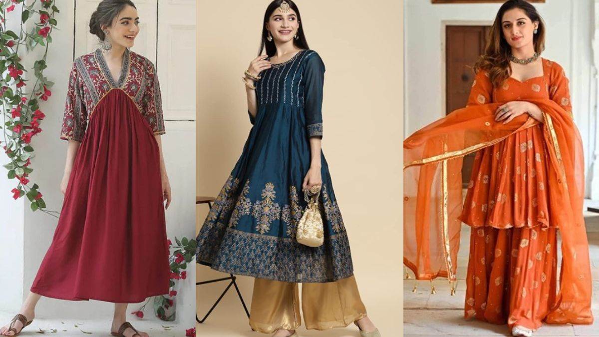 Latest Long Kurti Design  Latest Long Kurti Design  य ह लडकय क  लए आकरषक लग करत डजइन खबसरत म लग जएग चर चद  Hari Bhoomi