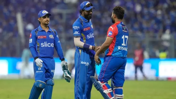 DC vs MI: मुंबई के साथ होगी दिल्ली की भिड़ंत।