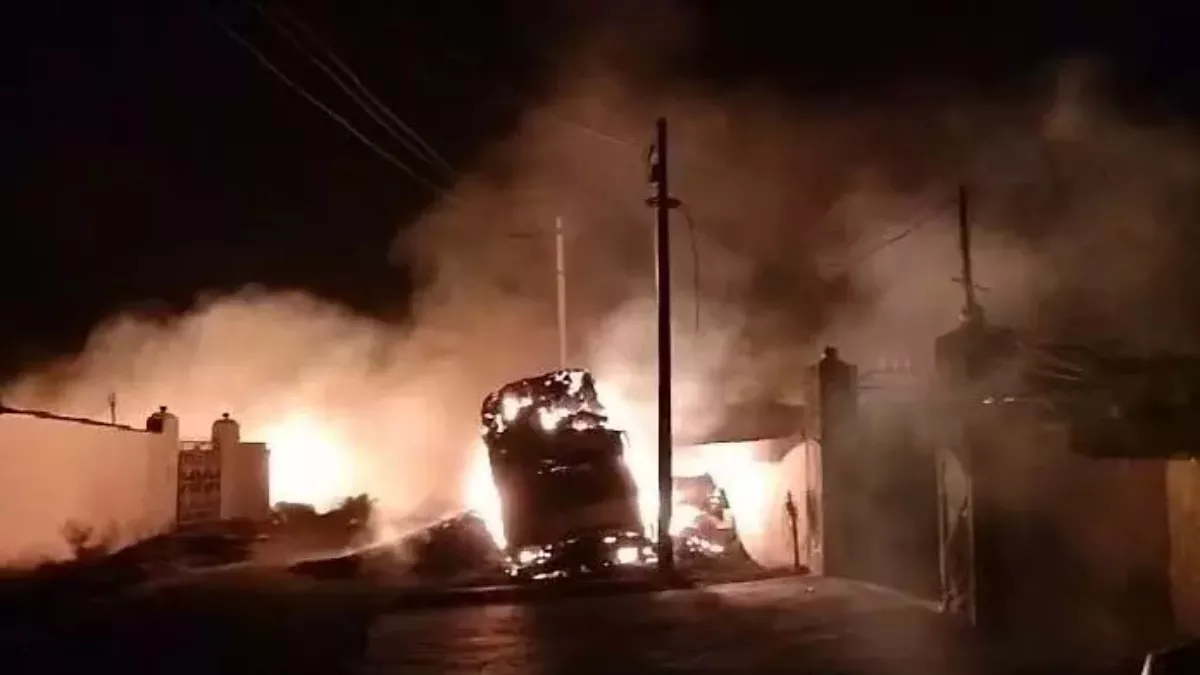 ग्वालियर में भीषण आग से हड़कंप, चार गांवों तक फैली लपटें; कई लोग हुए घायल