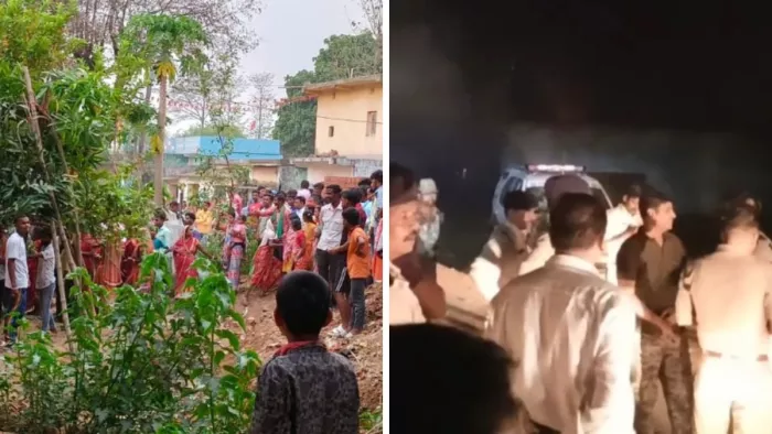 आरोपित की तलाश में जुटी पुलिस, गांव में फोर्स तैनात