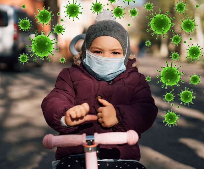 Don't Put Mask On Baby दो साल से छोटे बच्चों को गलती से भी न पहनाएं
