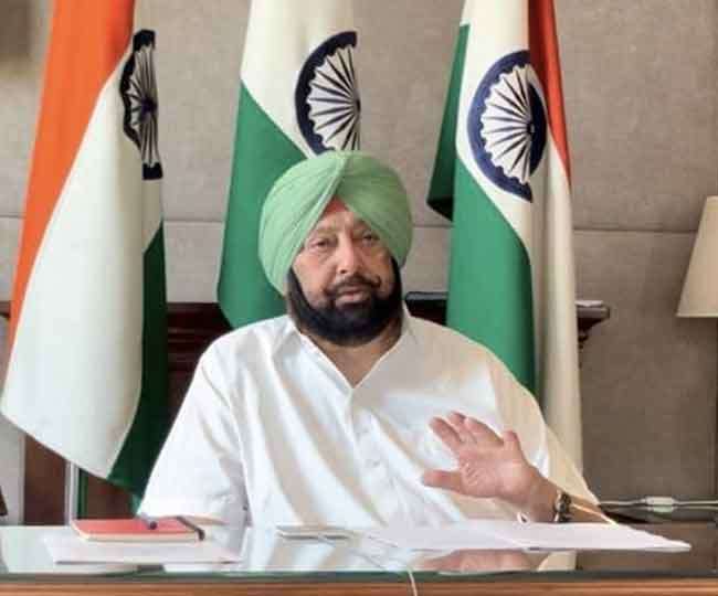 पंजाब के सीएम कैप्टन अमरिंदर सिंह की फाइल फोटो।