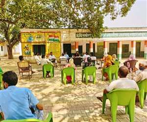 कोरोना के खात्&zwj;मे को लेकर हुई गंभीरता से चर्चा।