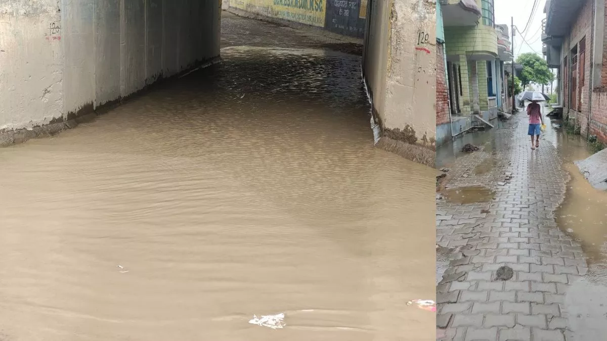 बेमौसम बारिश, झमाझम बरसात से सड़कें जलमग्न, दिल्ली-सहारनपुर हाईवे पर वाहन चालक परेशान, अंडरपास बने मुसीबत