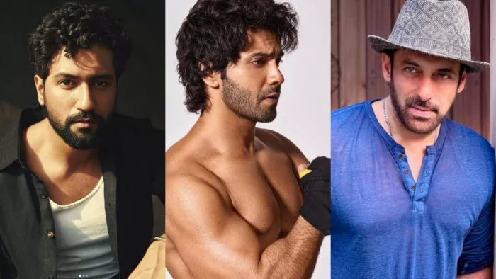 File Photo of Vicky Kaushal, Varun Dhawan and Salman Khan