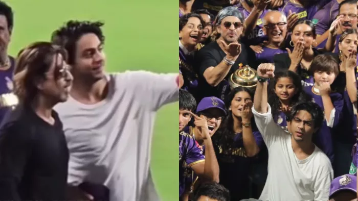 IPL 2024. शाह रुख खान और आर्यन खान