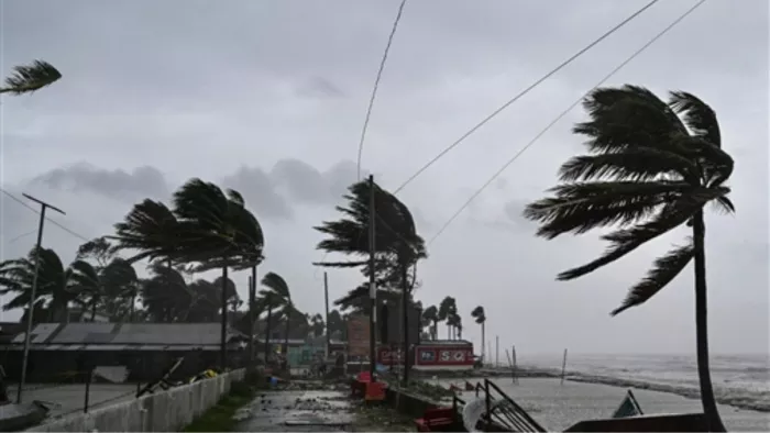 Cyclone Remal in bengal रेमल ने मचाई तबाही।