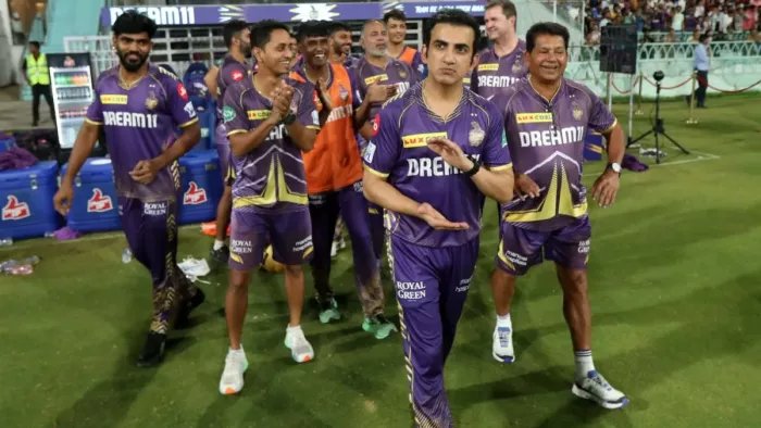 गौतम गंभीर ने शेयर किया प्रेरणादायक मैसेज। फाइल फोटो