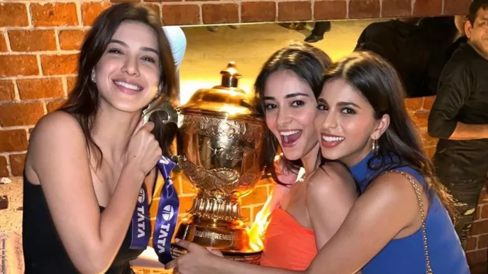 केकेआर की जीत के बाद सुहाना खान ने सहेलियों संग की पार्टी। फोटो क्रेडिट- इंस्टाग्राम