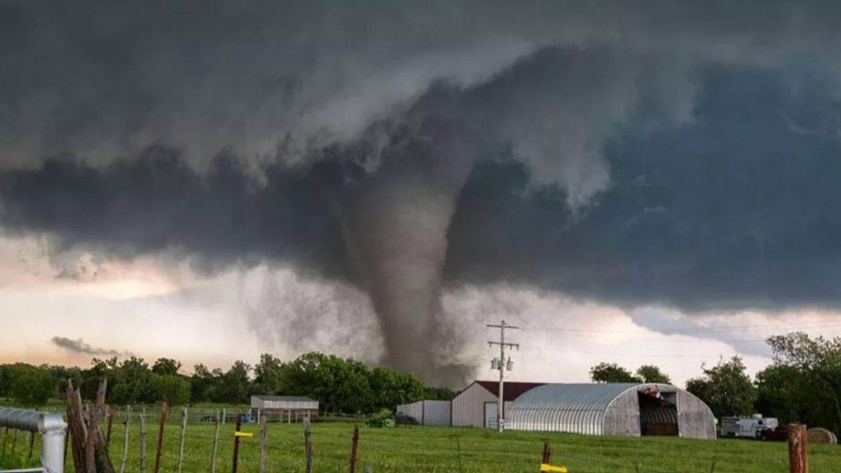 tornado in central asia 18 people died along with 2 children