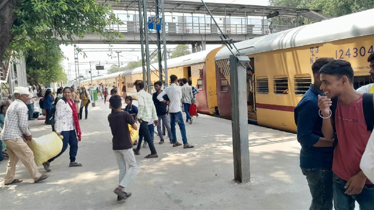 train delays in basti due to underpass construction passenger issues