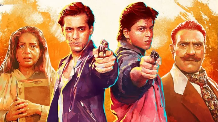 90 के दशक की करण-अर्जुन फिल्म (फोटो क्रेडिट- IMDb)