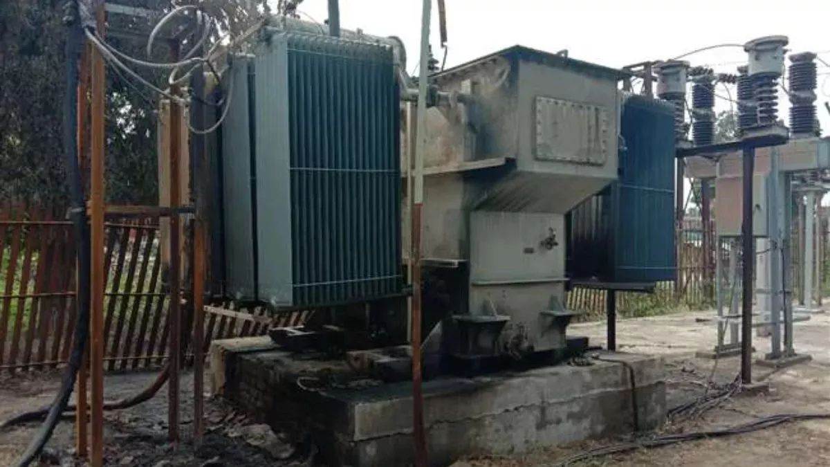 meerut power outage residents suffer after storm