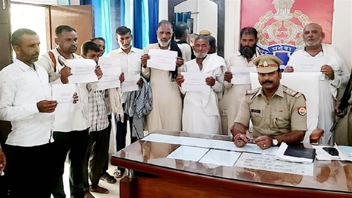 nine criminals surrendered in saharanpur police station