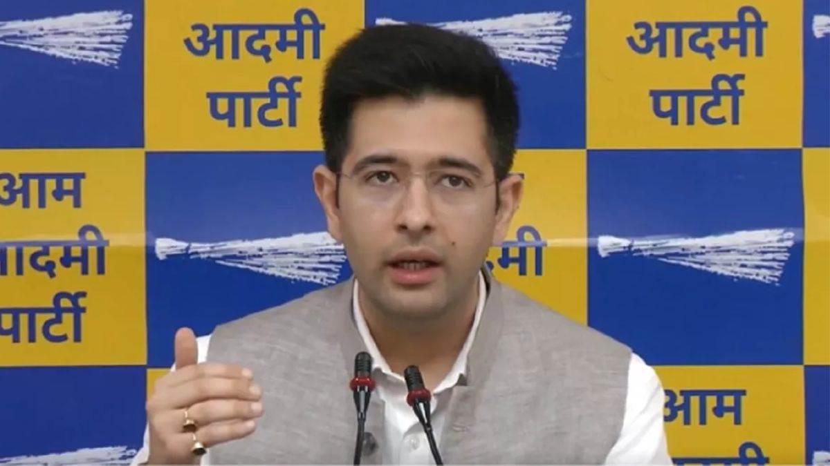 ncr aap rajya sabha mp raghav chadha targets centre government over tomato price hike