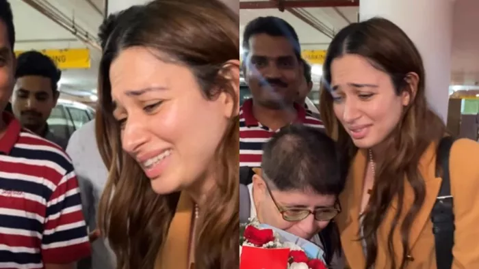 Tamannaah Bhatia Break Down after Meeting Fan Who Tattooed her Face