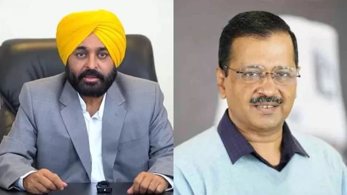 सीएम मान ने केजरीवाल की फोटो एक्स पर की पोस्ट (फाइल फोटो)