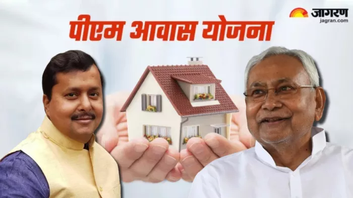मंत्री नितिन नवीन और बिहार के सीएम नीतीश कुमार (फोटो- जागरण)