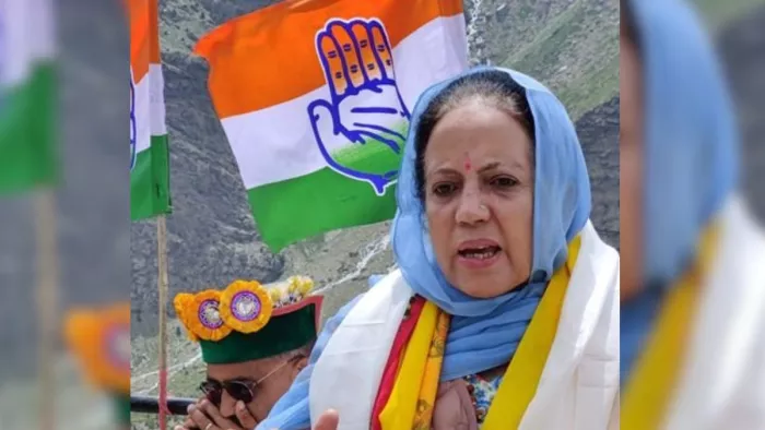 हिमाचल प्रदेश की कांग्रेस अध्यक्ष प्रतिभा सिंह ने भाजपा पर कसा तंज (फाइल फोटो)