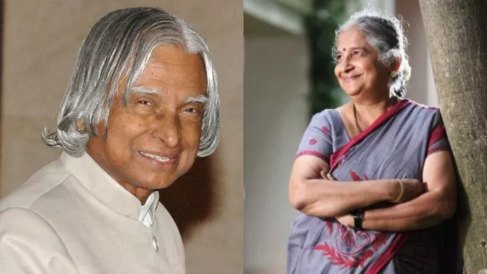 सुधा मूर्ति ने डॉ. एपीजे अब्दुल कलाम पर फोन पर हुई बातचीत पर एक किस्सा सुनाया।(फोटो सोर्स: जागरण)