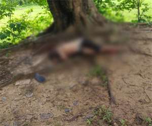 Ranchi Crime News, Ranchi Hindi News, Jharkhand Samachar जमीन कारोबारी का शव एक पेड़ के नीचे मिला।
