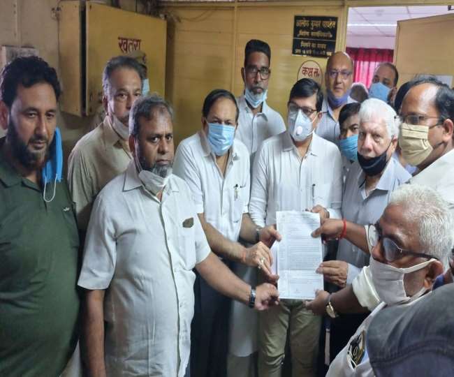 suggestion to make traffic one way in civil lines in prayagraj as traders have come under stress due to notice