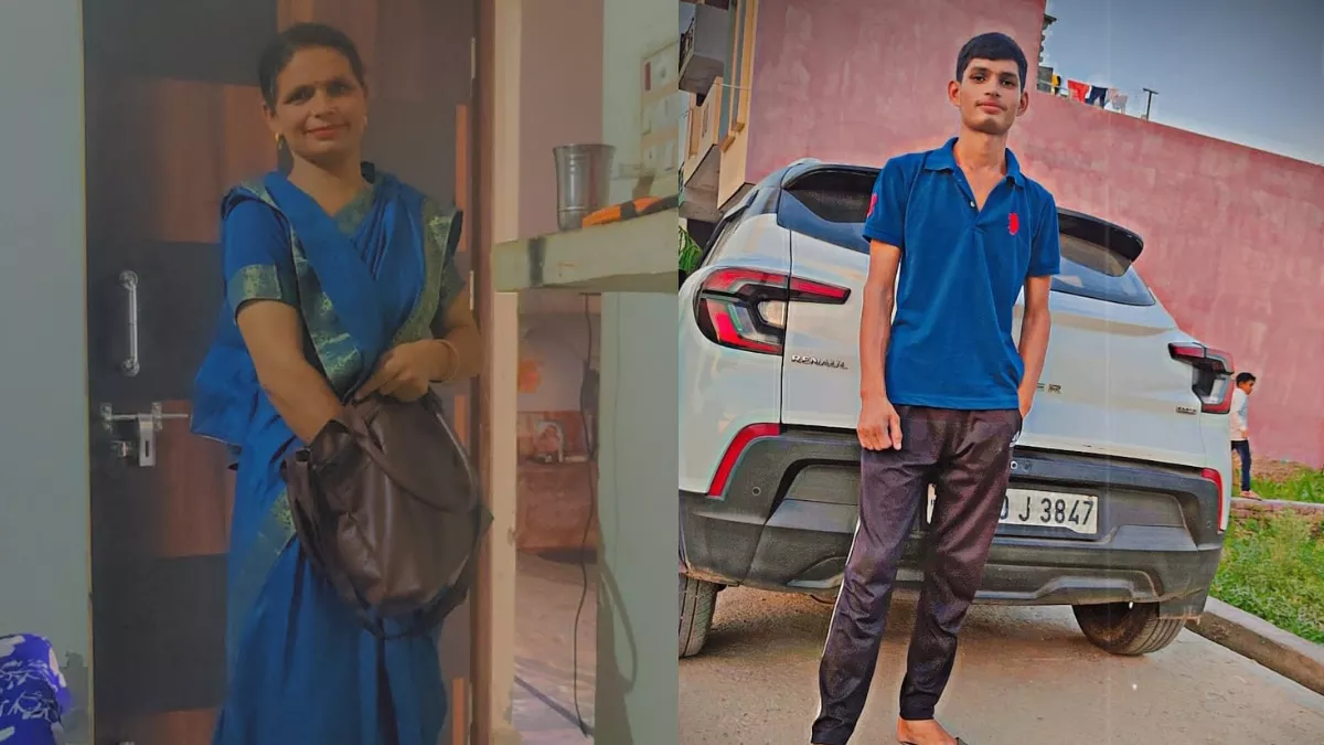 दर्दनाक: सड़क किनारे सवारी के इंतजार में खड़े मां-बेटे को डंपर ने मारी टक्कर, मौके पर दोनों की मौत