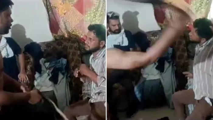 Aligarh Muslim University: अलीगढ़ मुस्लिम विश्वविद्यालय से सामने आया विवादित वीडियो (सोर्स- ट्विटर)