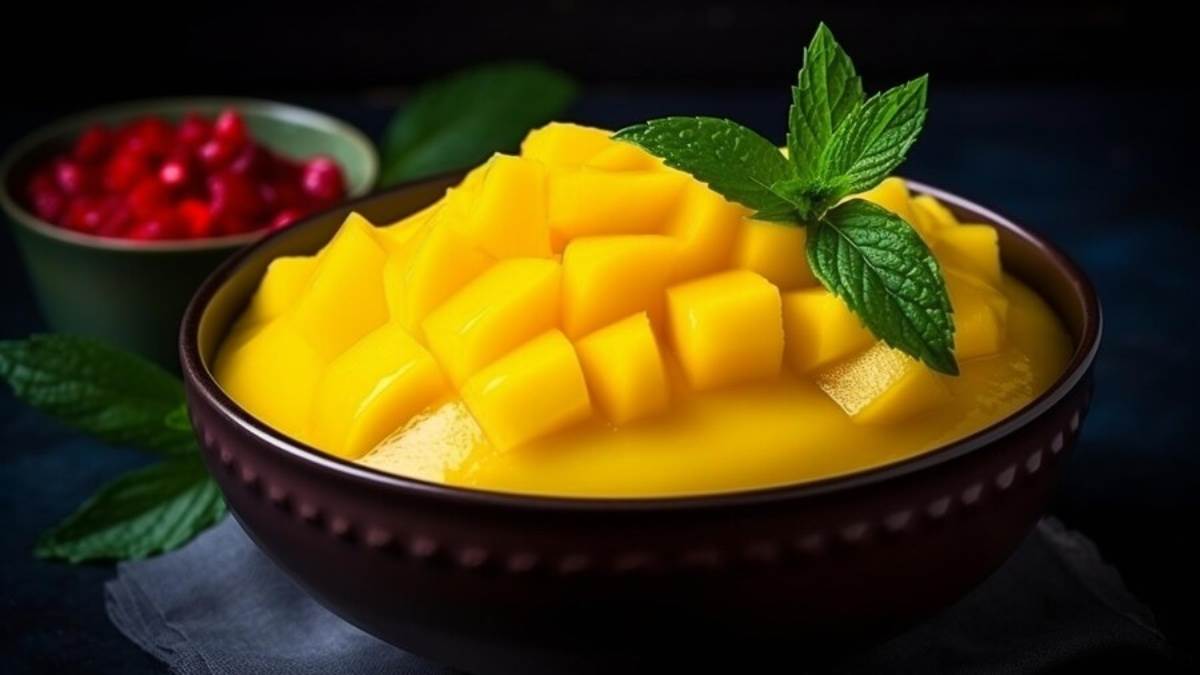 mango rabri recipe how to make mango rabri ingredients and method