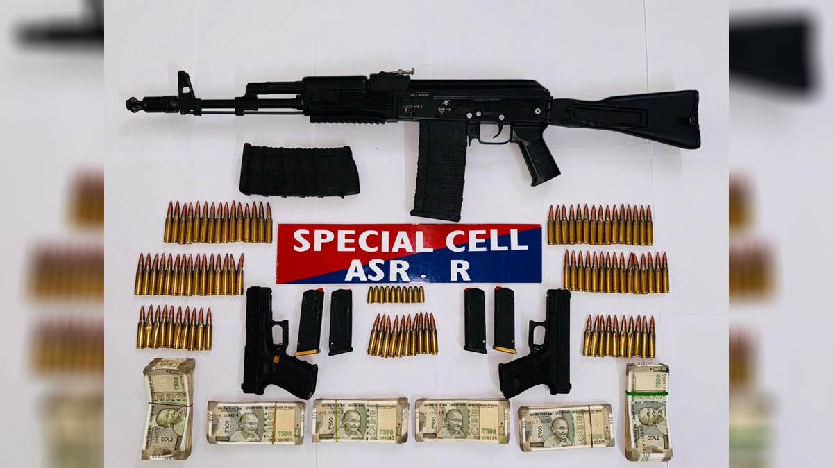 punjab police has busted an isi backed arms and drug smuggling network in amritsar
