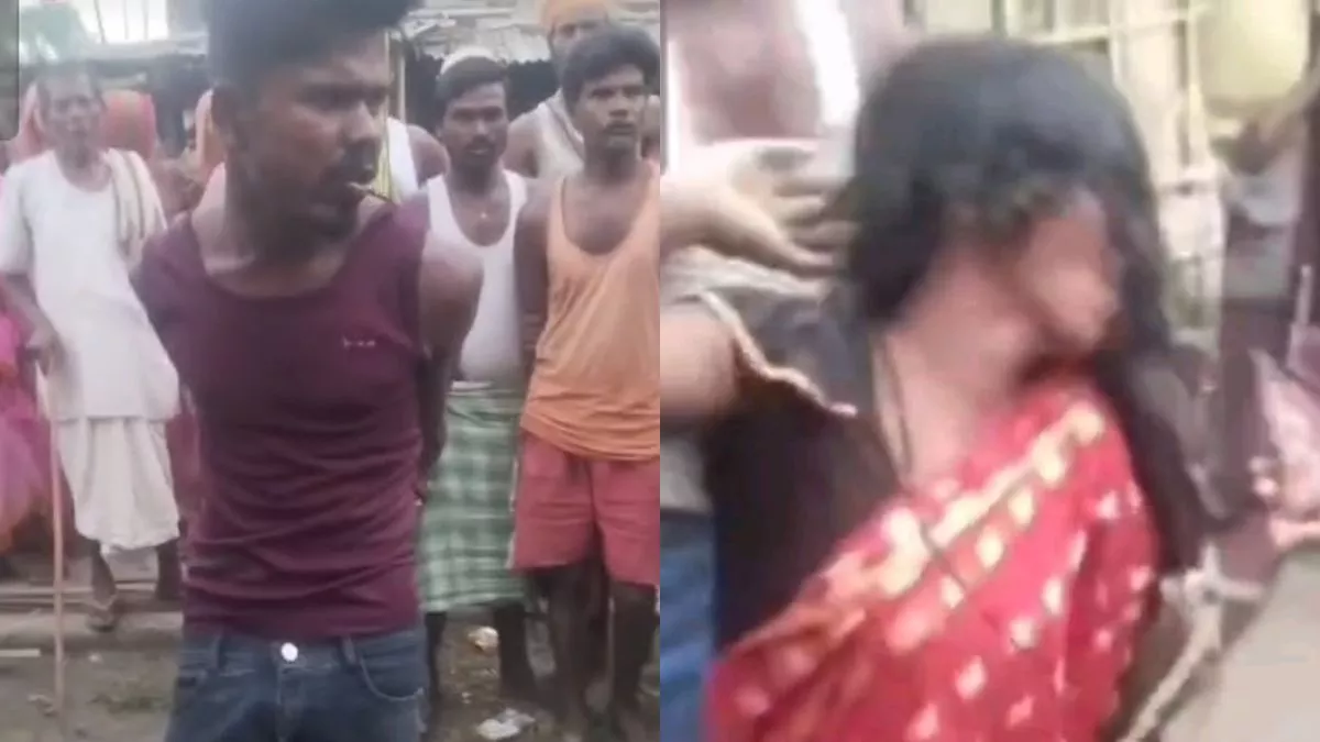 बिहार में चार बच्चों की मां पर आया युवक का दिल, आपत्तिजनक हालत में पकड़ाए; खंभे से बांधकर की जमकर पिटाई