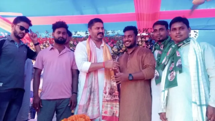 पार्टी के तिरहुत प्रमंडल प्रभारी राणा रंजीत सिंह ने किया एलान। (जागरण)