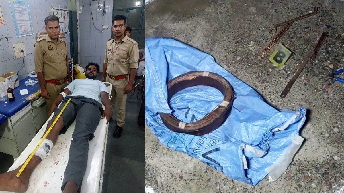 bulandshahr police encounter two criminals arrested after firing at police crime news