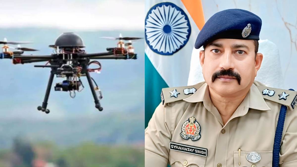 hapur drone mystery fear grips city police issue warning